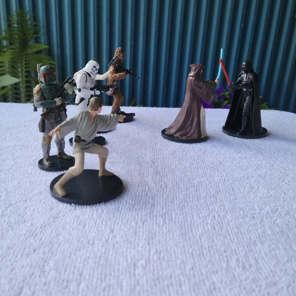 Star Wars Toys 7 Figures Lot - Picture 4 of 16